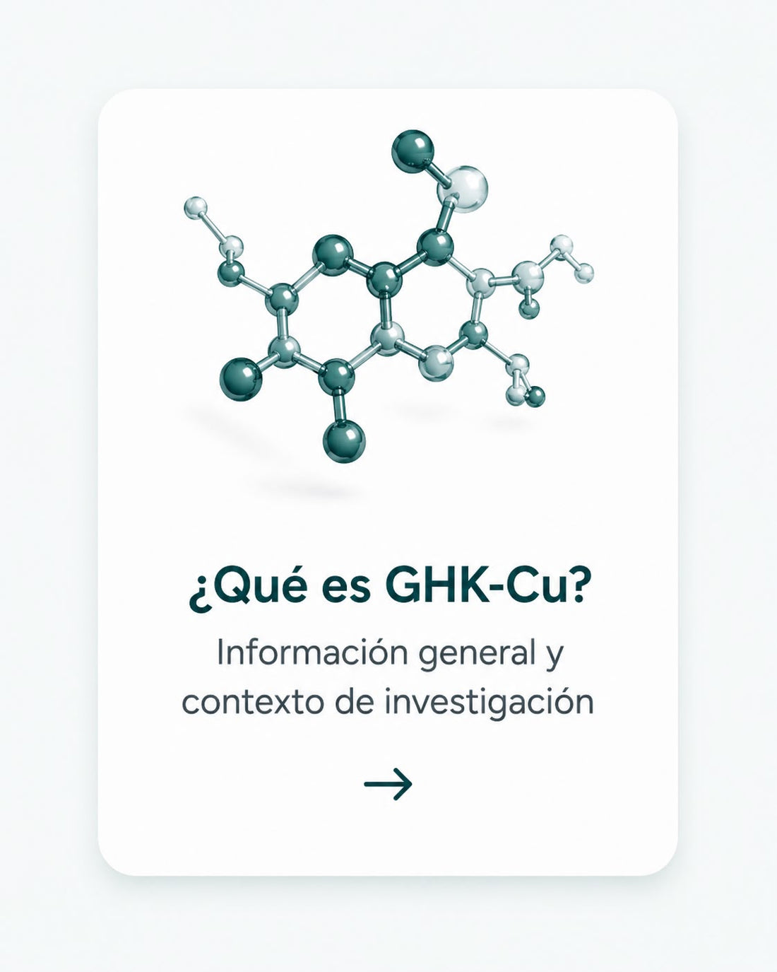 ¿Qué es GHK-Cu?