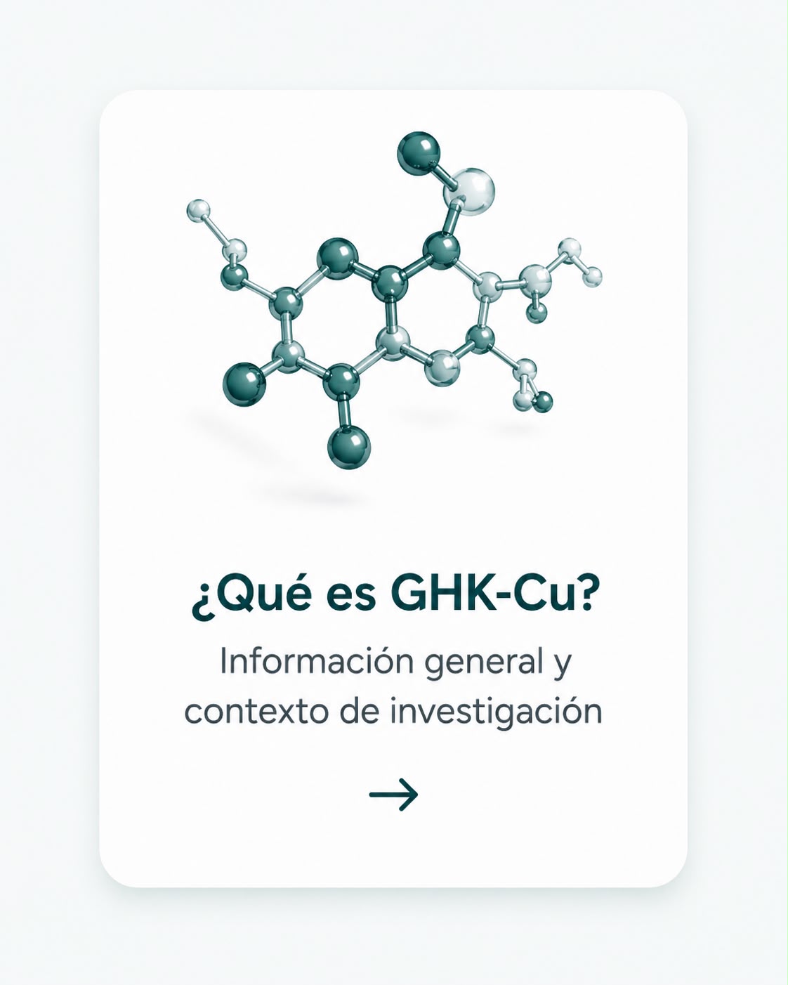 ¿Qué es GHK-Cu?